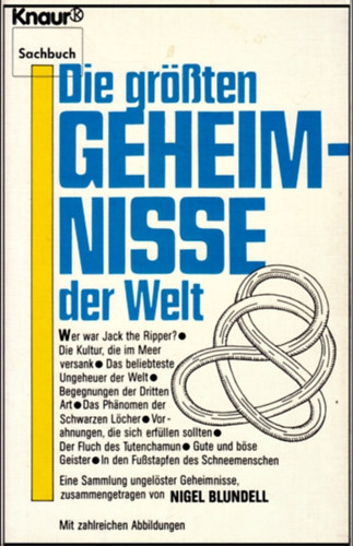 Nigel Blundell - Die grssten Geheimnisse der Welt