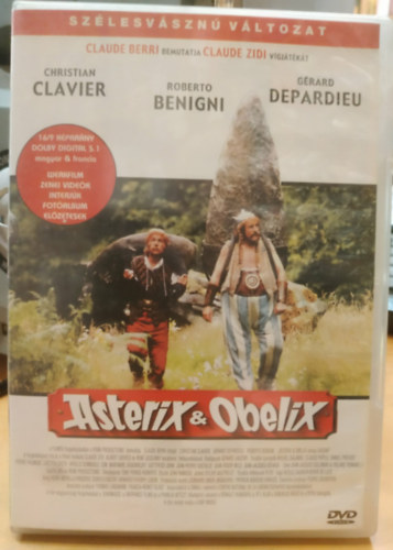 G�rard Depardieu, Christian Clavier - Asterix �s Obelix - sz�lesv�szn� v�ltozat (1 DVD)