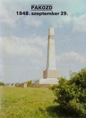 Dercsnyi Balzs (szerk.) - Pkozd 1848. szeptember 29.