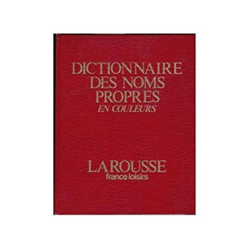 Dictionnaire des noms communs en couleurs
