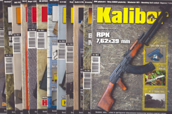 Vass Gbor (fszerk.) - Kaliber 2018. teljes vfolyam (12 szm)