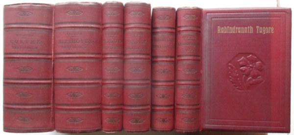 Breviárium sorozat I-VI. kötetben (Shakespeare, Beethoven, Shaw, Wilde, Rubindranath, Goethe)