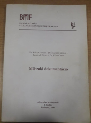 Dr.Ksa Csn-Dr. Horvth - Mszaki dokumentci