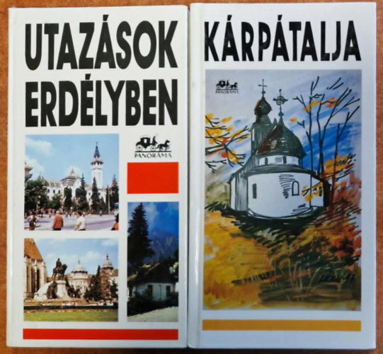 2db. Panor�ma �tik�nyv -Utaz�sok Erd�lyben + K�rp�talja (2 m�)