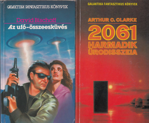 Szathmri Sndor, Theodore Sturgeon, David Bischoff, Arthur C. Clarke - 4 db sci-fi : 2061 harmadik rodisszeia + Az uf-sszeeskvs + Tbb mint emberi + Gpvilg s ms fantasztikus elbeszlsek