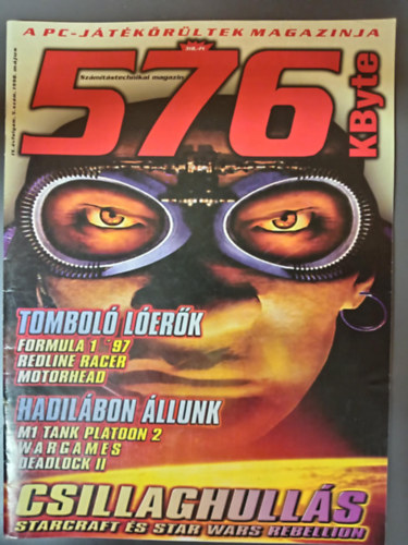 576 Kbyte IX. évfolyam 5. szám 1998. május