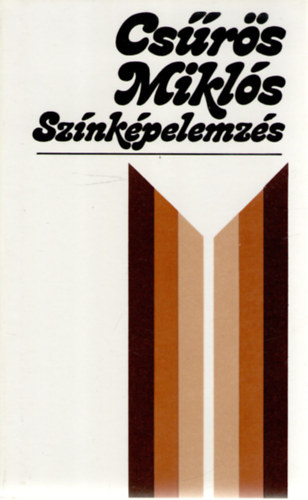 Csűrös Miklós - Színképelemzés