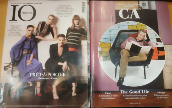 2 db Corriere Della Sera Design Magazine: Casamica + Io Donna