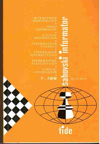 Sahovski informator 34 - Chess informator