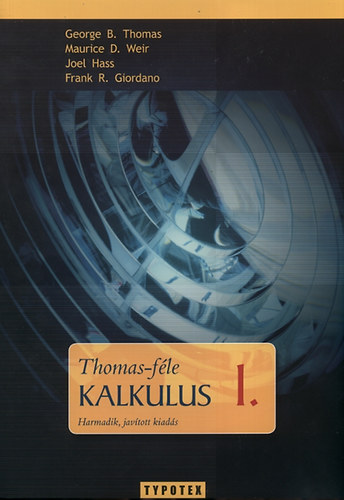 Thomas-Weir-Hass-Giordano - Thomas-fle kalkulus 1.