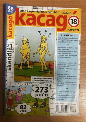 Kacag� vicc�js�g - 2022/7.