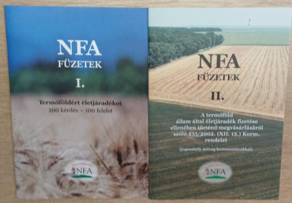 Tbb szerz - NFA fzetek I-II.