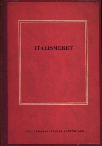 Torbgyi-Novk-Verhs - Italismeret