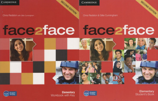 Chris Redston, Gillie Cunningham - face2face Elementary Student's Book + Workbook with Key
