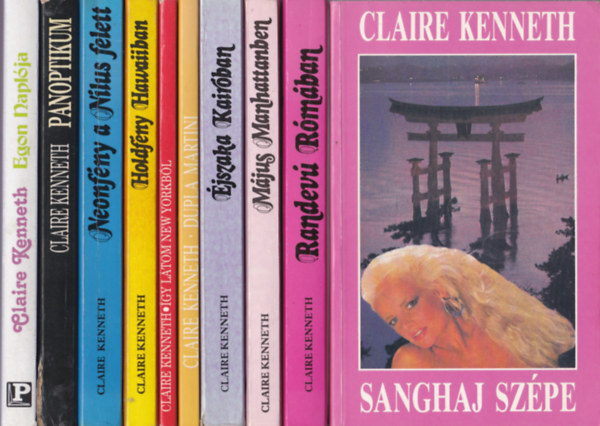 Claire Kenneth - Claire Kenneth k�nyvcsomag 10 db