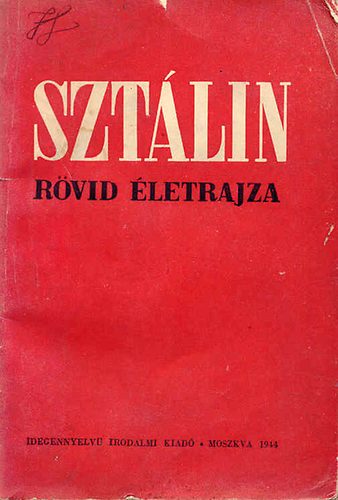 Szt�lin r�vid �letrajza