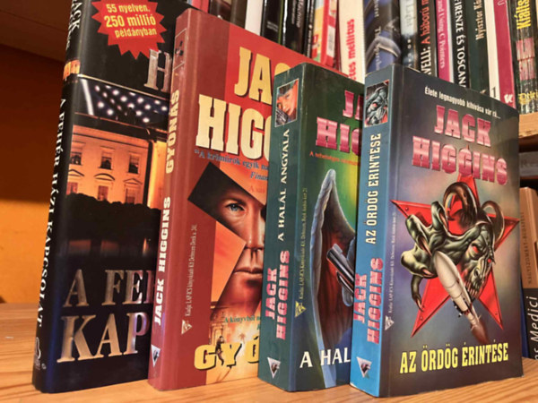 Jack Higgins - 4 db Jack Higgins