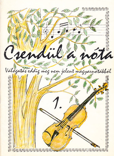 Ngrdi Tth Istvn (szerk.) - Csendl a nta - Vlogats eddig meg nem jelent magyarntkbl 1. (Kotta)