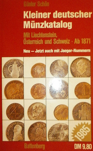 Gnter Schn - Kleiner deutscher Mnzkatalog - Ab 1871