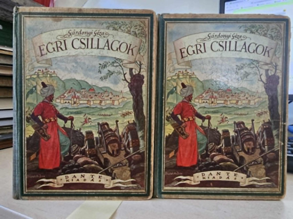 G�rdonyi G�za - Egri csillagok I-II. (Bicz� Andr�s (r�szben sz�nes) illusztr�ci�ival)