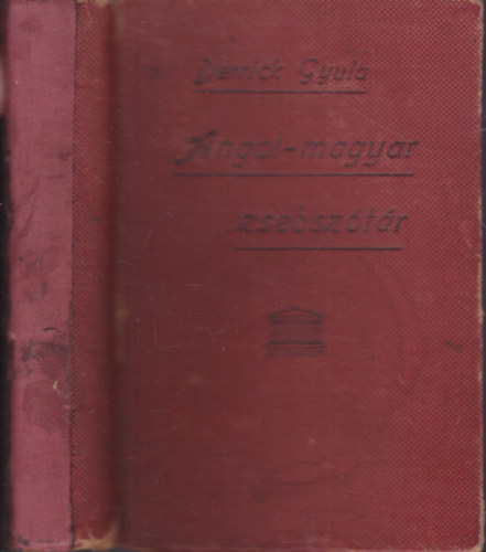 Derrick Gyula - Angol-magyar zsebszótár