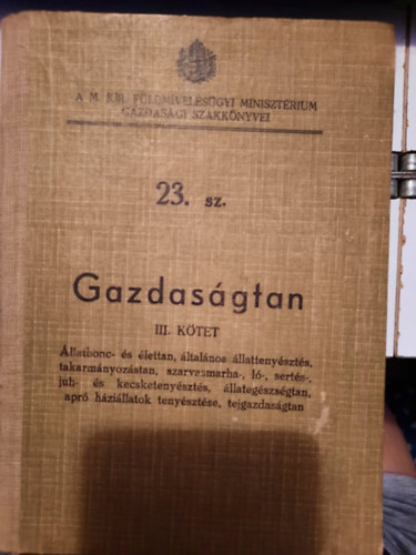 Gazdasgtan III. ktet