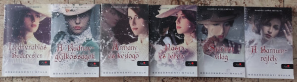 Böszörményi Gyula - Ambrózy báró esetei első 6 könyve: Leányrablás Budapesten + A Rudnay-gyilkosságok + Ármány és kézfogó + Nász és téboly + Szer'usz világ + A Barnum-rejtély