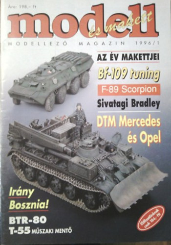 Csiky Attila (szerk.) - Modell s makett magazin 1996/1.