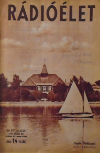 K. Halász Gyula - Rádióélet XIII. évfolyam 30. szám