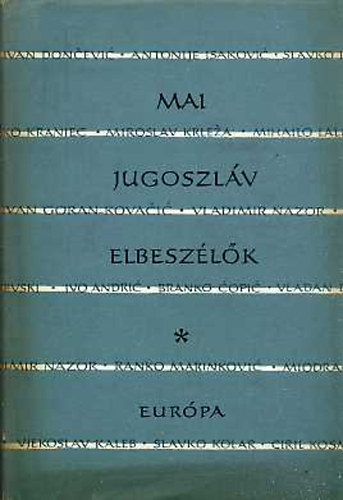 Vujicsics D. Sztojn (vl.) - Mai jugoszlv elbeszlk