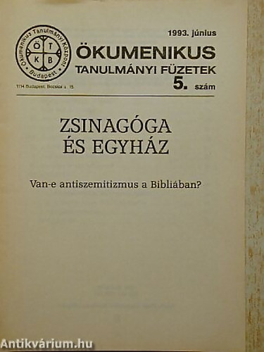Zsinagga s egyhz