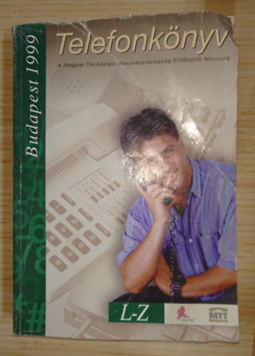 Telefonk�nyv L-Z - Budapest 1999