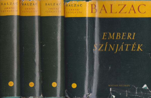 Balzac Honoré - Emberi színjáték I-X.