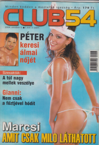 Dr. Nagy Gergely Miln (fszerk.) - Club 54 - 2004. oktber 5., I. vf. 3. szm