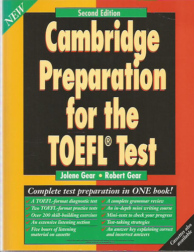 Gear, J.-Gear, R. - Cambridge preparation for the TOEFL test (second edition)