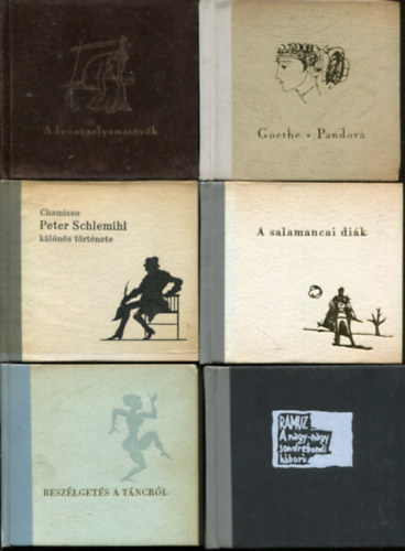 A Magyar Helikon kis alakú szépirodalmi sorozatának 12 kötete