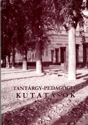 Tantrgy-pedaggiai kutatsok