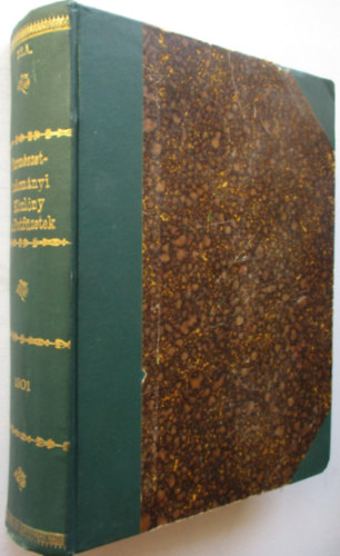 Termszettudomnyi Kzlny, 1901/377-388 fzet s LIX-LXIV ptfzet