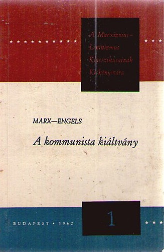Marx-Engels - A kommunista kiáltvány