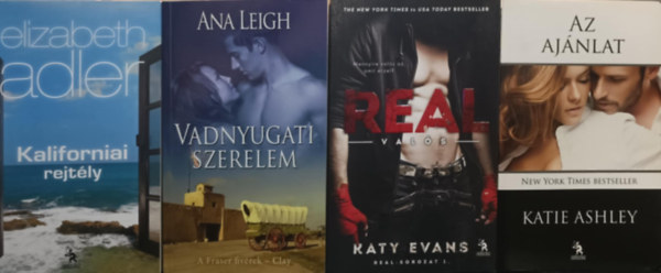 Katie Ashley, Katy Evans, Elisabeth Adler, Ana Leigh - Romantikus knyvcsomag