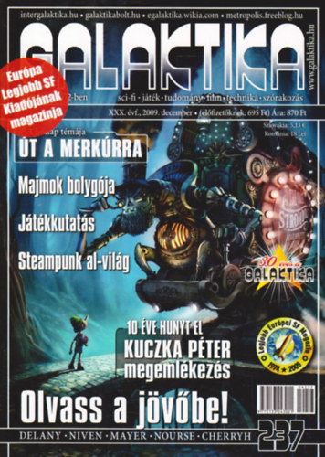 Burger Istvn (fszerk.) - Galaktika 237. XXX. vf., 2009. december