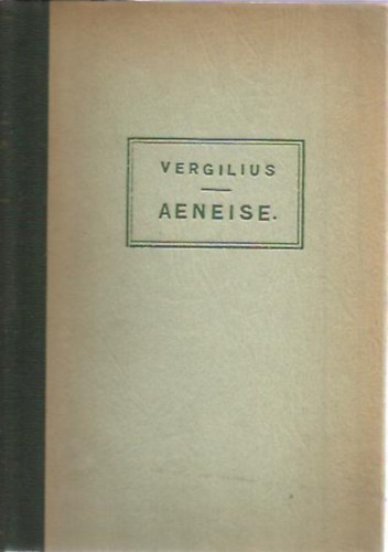 Vergilius - Vergilius Aeneise