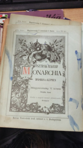 Az Osztr�k-Magyar Monarchia �r�sban �s k�pben - Magyarorsz�g V. k�tete - 5. f�zet