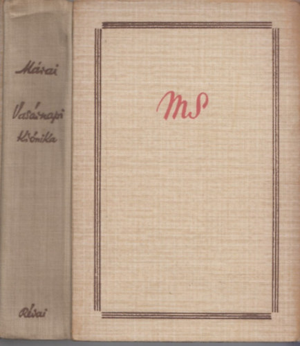 M�rai S�ndor - Vas�rnapi kr�nika