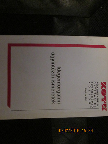 Molnr Gabriella- Barcs Miklsn - Idegenforgalmi gyintzi ismeretek