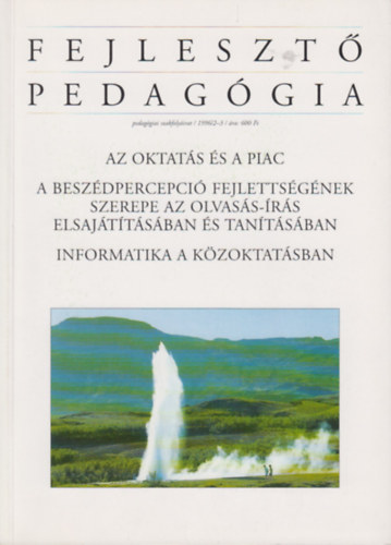 Dr. Saln Lengyel Mria (szerk.) - Fejleszt pedaggia 1996/2-3. (pedaggiai szakfolyirat)