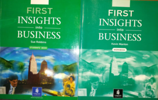 Sue Robbins, Kevin Manton - First Insights into Business SB + WB (2 ktet)