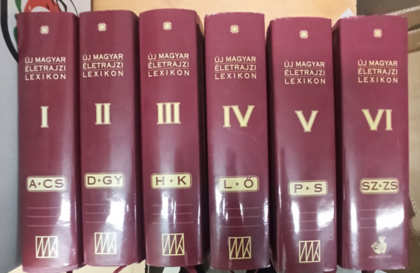 Mark Lszl (szerk.) - j magyar letrajzi lexikon I-IV. ktet (A-)