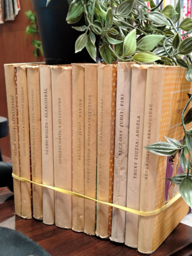 Szab� Magda Halasi M�ria Szalay Lenke Szab� Magda Gergely M�rta Becz�ssy Judit Thury Zsuzsa Thury Zsuzsa Becz�ssy Judit Thury Zsuzsa R�vay J�zsef - K�NYVMENT� AJ�NLAT, 11 DB. P�tty�s k�nyvek. Sz�let�snap, Az utols� padban, Te m�r nagyl�ny vagy, Mogyor�!, �larcosb�l, A mi l�nyunk, Marika, Mostohatestv�rek, A francia kisl�ny, Piri, Ang�la, Aranygy�r�