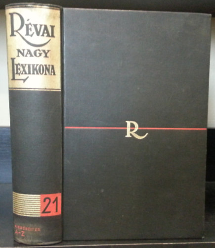 Révai Testvérek - Révai nagy lexikona 21. (kiegészítés A-Z)